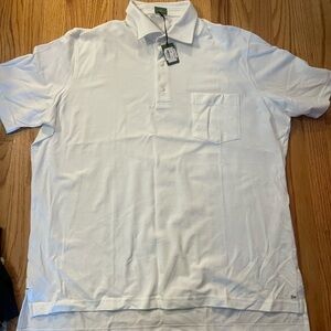 Sid Mashburn Classic White Polo Shirt